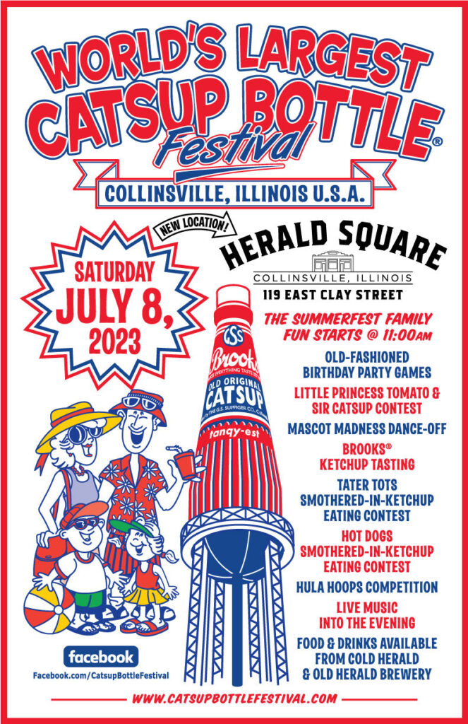 World’s Largest Catsup Bottle Festival Route 66 Association of Illinois